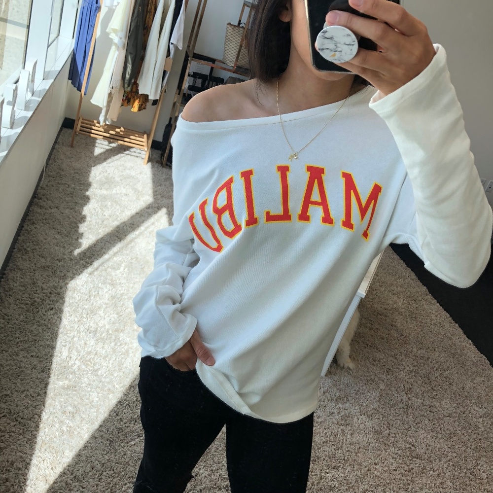 🔵LAST S// MILEY Malibu Light Pullover - Picture 5 of 8